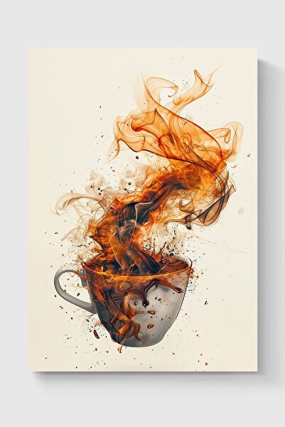 Luna Marissa Αφίσα τοίχου με φλιτζάνι καφέ χωρίς πλαίσιο