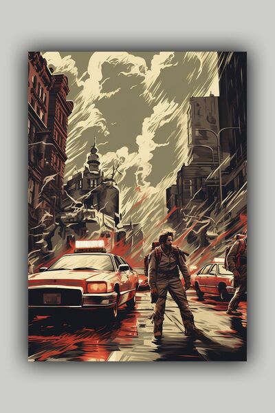 Luna Marissa Αφίσα Ghostbusters χωρίς πλαίσιο τοίχου