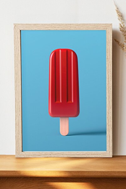 Luna Marissa Αφίσα παγωτού - Αφίσα τοίχου από γυαλιστερό χαρτί χωρίς πλαίσιο
