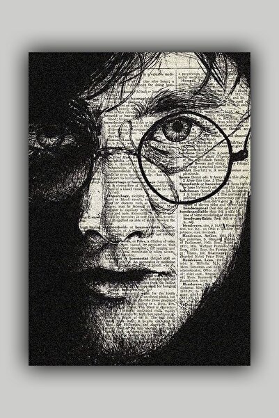 Luna Marissa Harry Potter Vintage Poster - Çerçevesiz Duvar Posteri