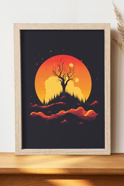 Luna Marissa Αφίσα εικονογράφησης - Αφίσα τοίχου από γυαλιστερό χαρτί χωρίς π...