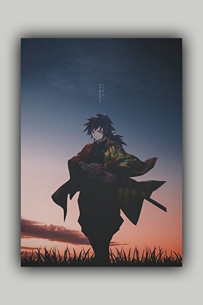 Luna Marissa Αφίσα Anime Demon Slayer Giyu - Αφίσα τοίχου χωρίς πλαίσιο