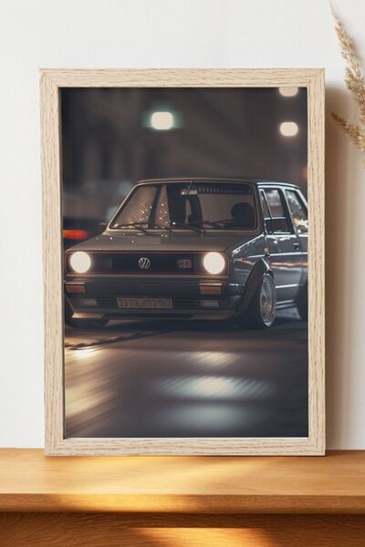 Luna Marissa Αφίσα αυτοκινήτου γκολφ - Αφίσα αυτοκινήτου από γυαλιστερό χαρτί...