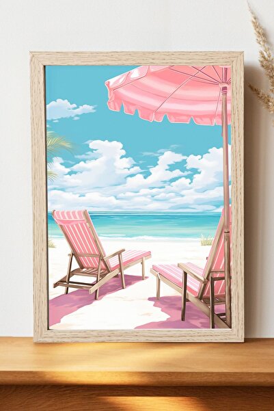 Luna Marissa Αφίσα τοπίων - Αφίσα τοίχου από γυαλιστερό χαρτί χωρίς πλαίσιο