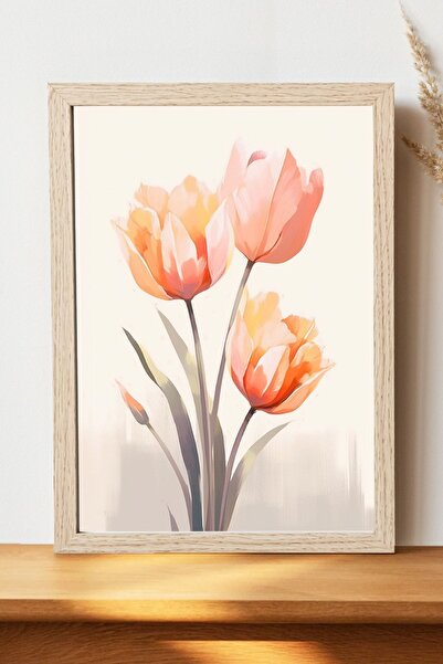 Luna Marissa Αφίσα λουλουδιών - Αφίσα τοίχου από γυαλιστερό χαρτί χωρίς πλαίσιο