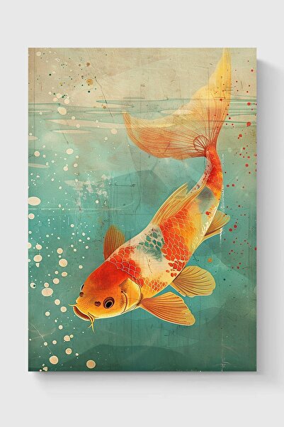 Luna Marissa Καλλιτεχνική αφίσα ψαριών χωρίς πλαίσιο τοίχου