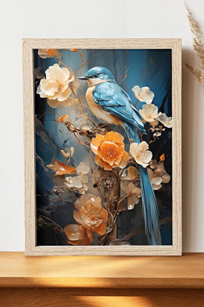 Luna Marissa Αφίσα πουλιών - Αφίσα τοίχου από γυαλιστερό χαρτί χωρίς πλαίσιο