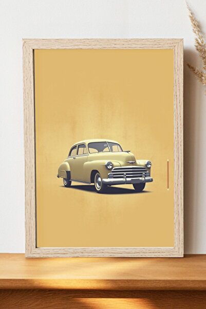 Luna Marissa Vintage αφίσα αυτοκινήτου - Αφίσα αυτοκινήτου από γυαλιστερό χαρ...