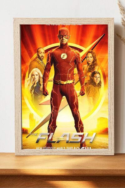 Luna Marissa The Flash Poster - Αφίσα τηλεοπτικής ταινίας από χοντρό χαρτί χω...