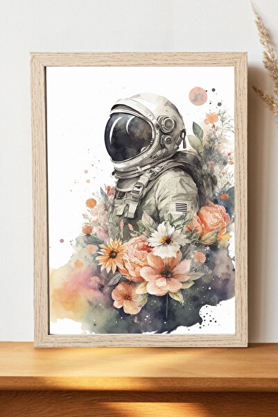 Luna Marissa Αφίσα αστροναύτη - Αφίσα ψηφιακής τέχνης από χοντρό χαρτί χωρίς ...