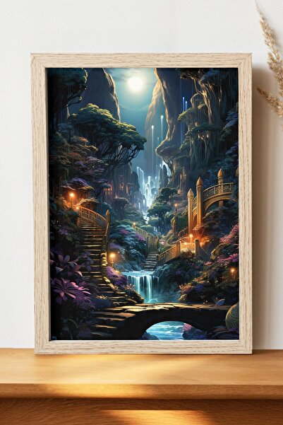 Luna Marissa Αφίσα εικονογράφησης - Αφίσα τοίχου από γυαλιστερό χαρτί χωρίς π...