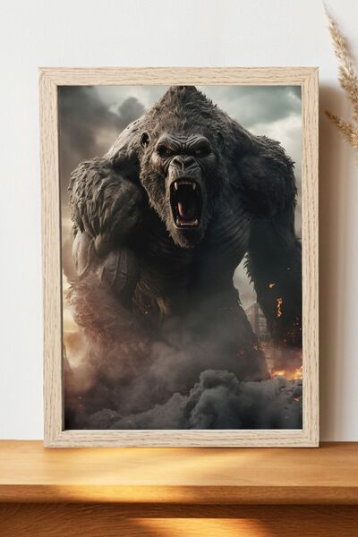 Luna Marissa Αφίσα King Kong - Αφίσα τοίχου από γυαλιστερό χαρτί χωρίς πλαίσιο