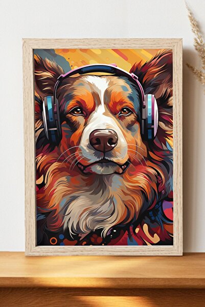 Luna Marissa Αφίσα σκύλου - Αφίσα τοίχου από γυαλιστερό χαρτί χωρίς πλαίσιο