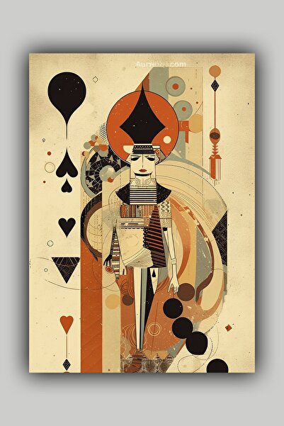 Luna Marissa Αφίσα με ελαφριά γραμμή τέχνης χωρίς πλαίσιο