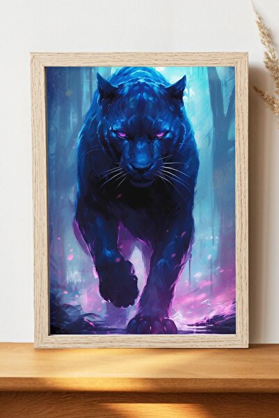 Luna Marissa Αφίσα Πάνθηρας - Αφίσα τοίχου από γυαλιστερό χαρτί χωρίς πλαίσιο