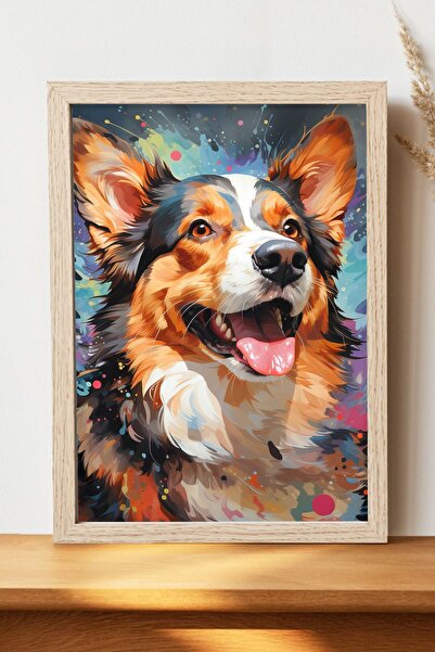 Luna Marissa Αφίσα σκύλου - Αφίσα τοίχου από γυαλιστερό χαρτί χωρίς πλαίσιο