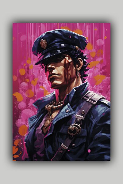 Luna Marissa Αφίσα Anime Jotaro Kujo χωρίς πλαίσιο Αφίσα τοίχου