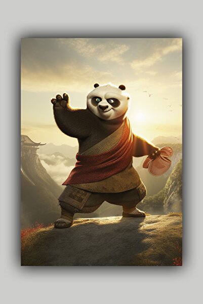 Luna Marissa Αφίσα Kung Fu Panda χωρίς πλαίσιο τοίχου