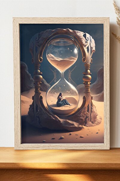 Luna Marissa Αφίσα Κλεψύδρας - Αφίσα ψηφιακής τέχνης χωρίς πλαίσιο