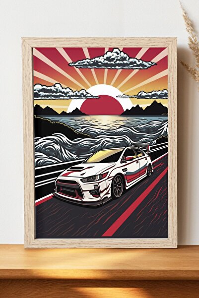 Luna Marissa Αφίσα αθλητικού αυτοκινήτου - Αφίσα αυτοκινήτου από γυαλιστερό χ...