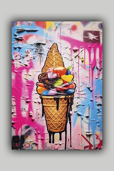 Luna Marissa Αφίσα παγωτού χωρίς πλαίσιο Αφίσα τοίχου