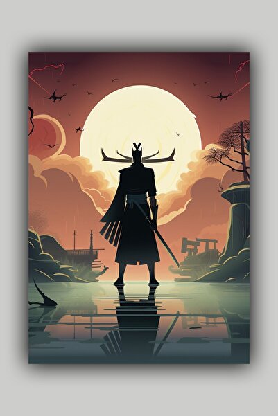 Luna Marissa Αφίσα τοίχου χωρίς πλαίσιο του Σαμουράι Τζακ