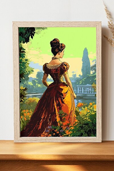 Luna Marissa Vintage γυναικεία αφίσα - Αφίσα τοίχου από γυαλιστερό χαρτί χωρί...