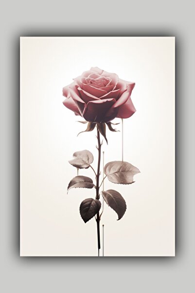 Luna Marissa Μίνιμαλ αφίσα λουλουδιών χωρίς πλαίσιο τοίχου