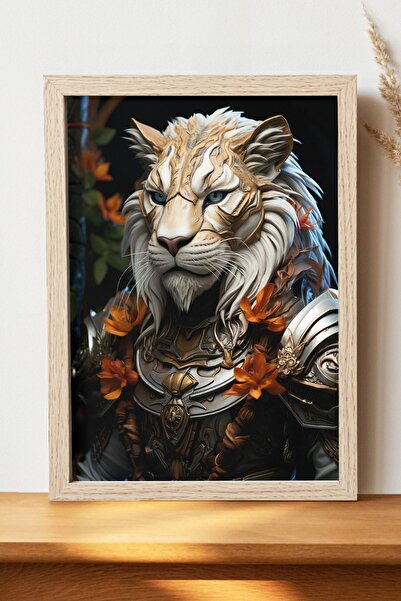 Luna Marissa Αφίσα Λιοντάρι - Αφίσα τοίχου από γυαλιστερό χαρτί χωρίς πλαίσιο