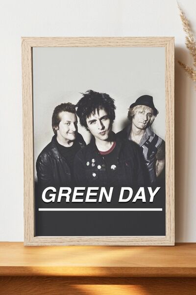 Luna Marissa Αφίσα Green Day - Αφίσα τοίχου από γυαλιστερό χαρτί χωρίς πλαίσιο