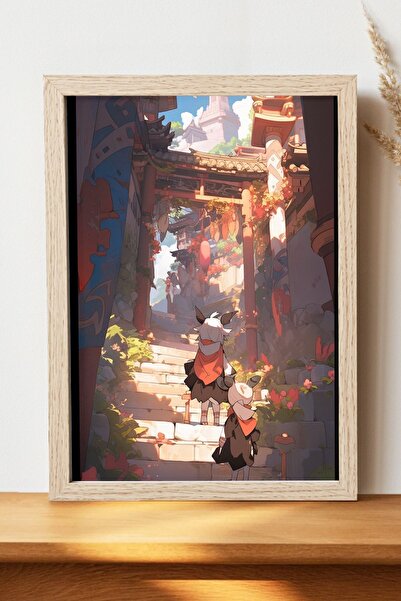 Luna Marissa Αφίσα εικονογράφησης - Αφίσα τοίχου από γυαλιστερό χαρτί χωρίς π...