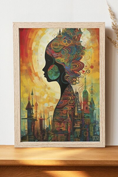 Luna Marissa Αφίσα Αφρικανής Γυναίκας - Χοντρό χαρτί χωρίς πλαίσιο, ψηφιακή δ...