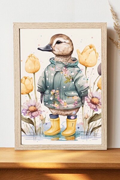 Luna Marissa Αφίσα πάπιας - Αφίσα τοίχου από γυαλιστερό χαρτί χωρίς πλαίσιο