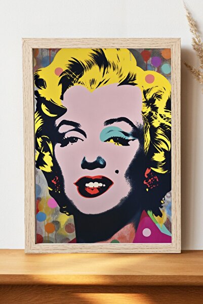 Luna Marissa Αφίσα Pop Art Marilyn Monroe - Αφίσα ψηφιακής τέχνης από χοντρό ...