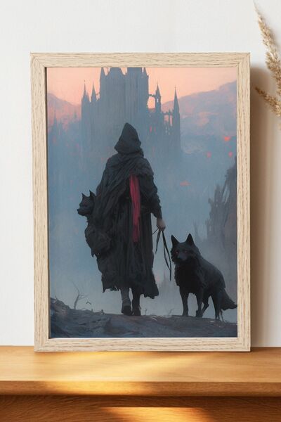 Luna Marissa Αφίσα εικονογράφησης - Αφίσα τοίχου από γυαλιστερό χαρτί χωρίς π...