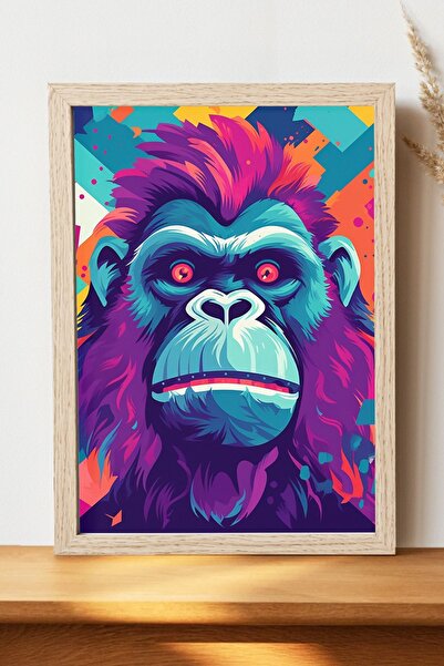 Luna Marissa Αφίσα King Kong - Αφίσα τοίχου από γυαλιστερό χαρτί χωρίς πλαίσιο