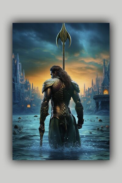 Luna Marissa Αφίσα Aquaman χωρίς πλαίσιο Αφίσα τοίχου