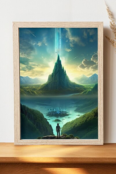 Luna Marissa Αφίσα τοπίων - Αφίσα τοίχου από γυαλιστερό χαρτί χωρίς πλαίσιο