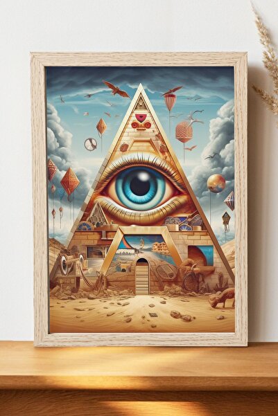 Luna Marissa Εικονογράφηση αφίσας Illuminati - Αφίσα τοίχου από γυαλιστερό χα...