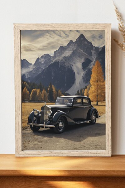 Luna Marissa Αφίσα κλασικού αυτοκινήτου - Αφίσα αυτοκινήτου από γυαλιστερό χα...