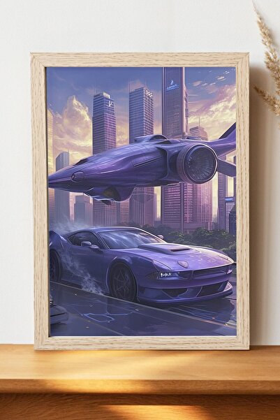 Luna Marissa Αφίσα εικονογράφησης Mustang - Αφίσα αυτοκινήτου από γυαλιστερό ...