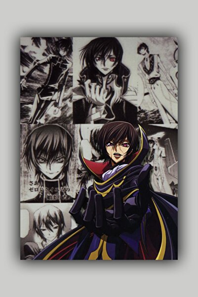 Luna Marissa Αφίσα Retro Code Geass - Αφίσα τοίχου χωρίς πλαίσιο