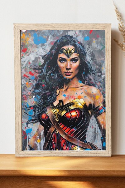 Luna Marissa Αφίσα Wonder Woman - Αφίσα τοίχου από γυαλιστερό χαρτί χωρίς πλα...