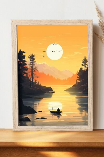 Luna Marissa Αφίσα εικονογράφησης - Αφίσα τοίχου από γυαλιστερό χαρτί χωρίς π...