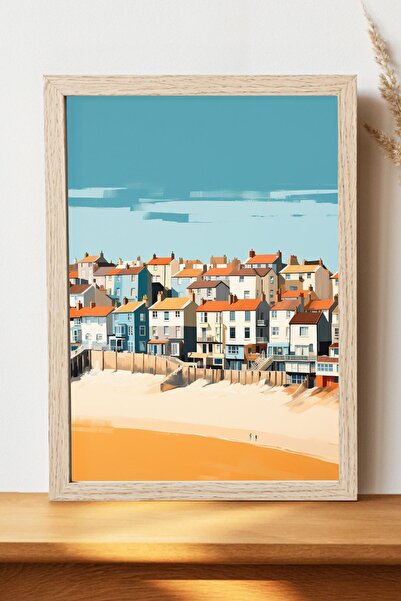 Luna Marissa Αφίσα τοπίων - Αφίσα τοίχου από γυαλιστερό χαρτί χωρίς πλαίσιο