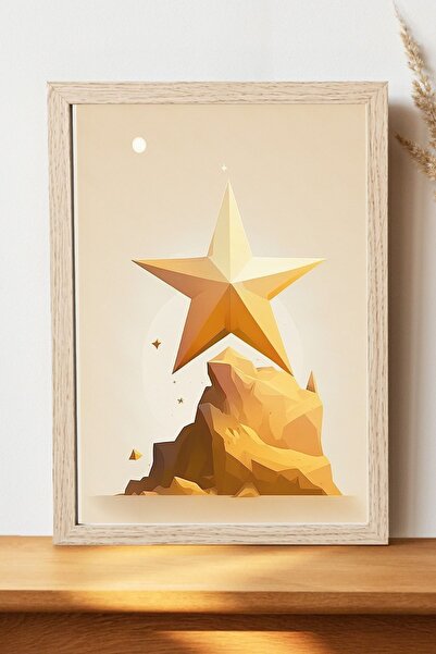 Luna Marissa Αφίσα Star - Αφίσα τοίχου από γυαλιστερό χαρτί χωρίς πλαίσιο