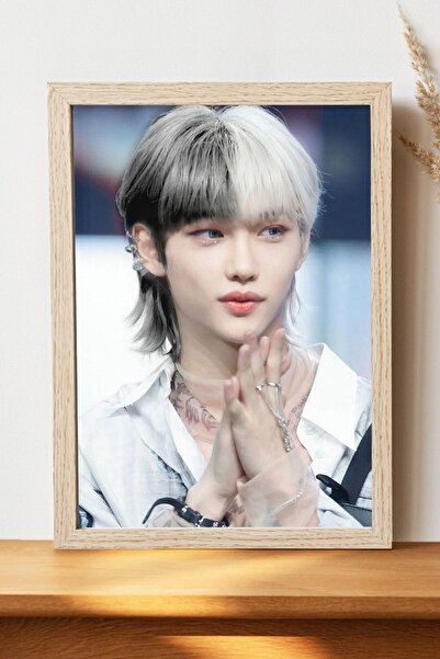Luna Marissa Stray Kids Felix Poster - Çerçevesiz Parlak Kağıt Kpop Posteri