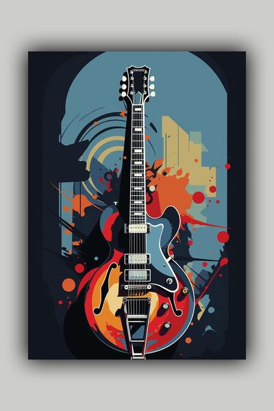 Luna Marissa Αφίσα κιθάρας χωρίς πλαίσιο Αφίσα τοίχου