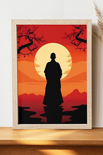Luna Marissa Βουδιστική αφίσα - Αφίσα τοίχου από γυαλιστερό χαρτί χωρίς πλαίσιο