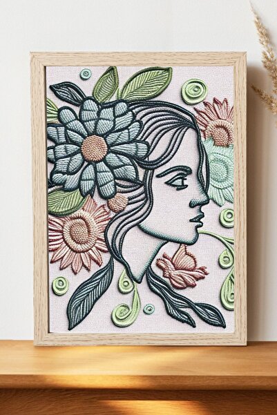 Luna Marissa Εικονογράφηση Γυναικεία αφίσα - Χοντρό χαρτί χωρίς πλαίσιο Ψηφια...